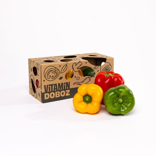 Vegyes színű kaliforniai paprika 500g